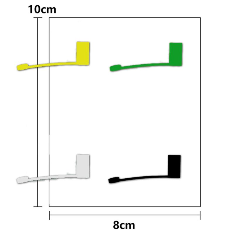 4-in-1 Christianity Style Straw Topper Card Set - 2