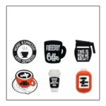 6-in-1 Coffee Series Straw Topper Card Set - 1