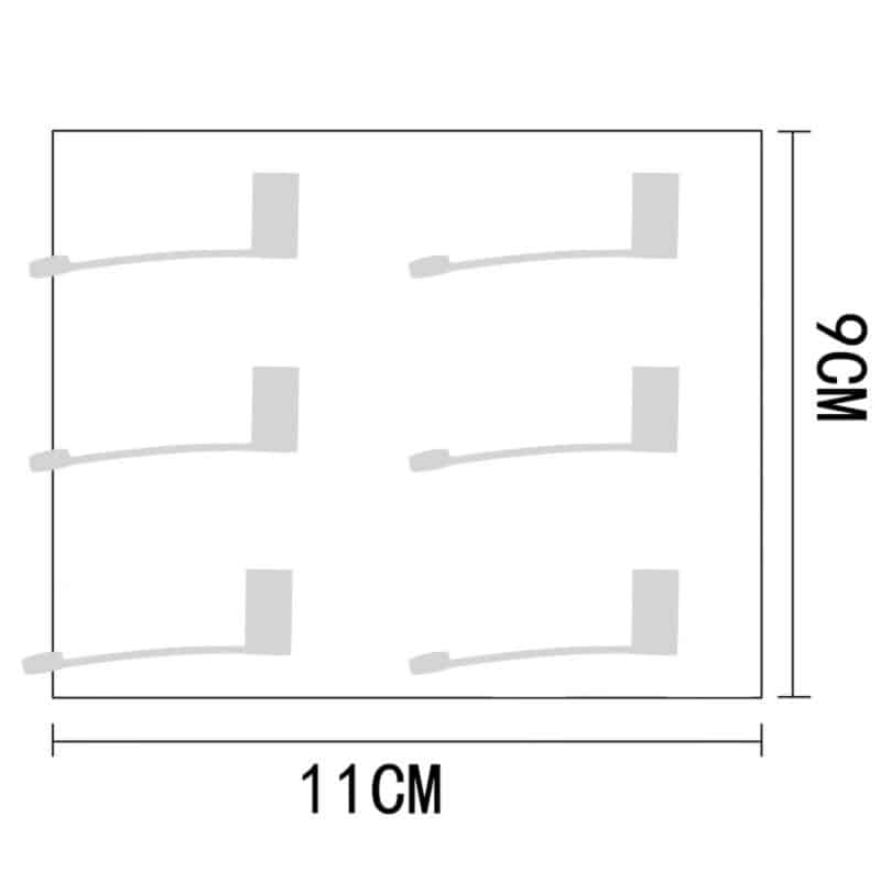 6-in-1 Flag Shape Straw Topper Card Set - 2