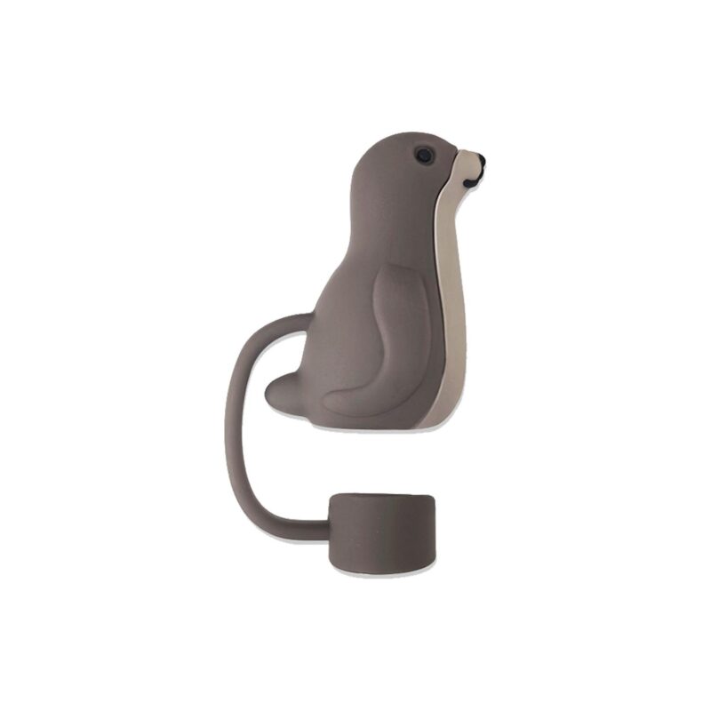 Animal Style Silicone Straw Topper - 6