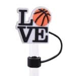 Basketball Dust Proof Straw Topper - 1