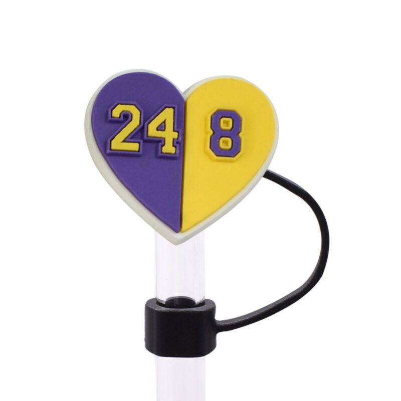Basketball Dust Proof Straw Topper - 2