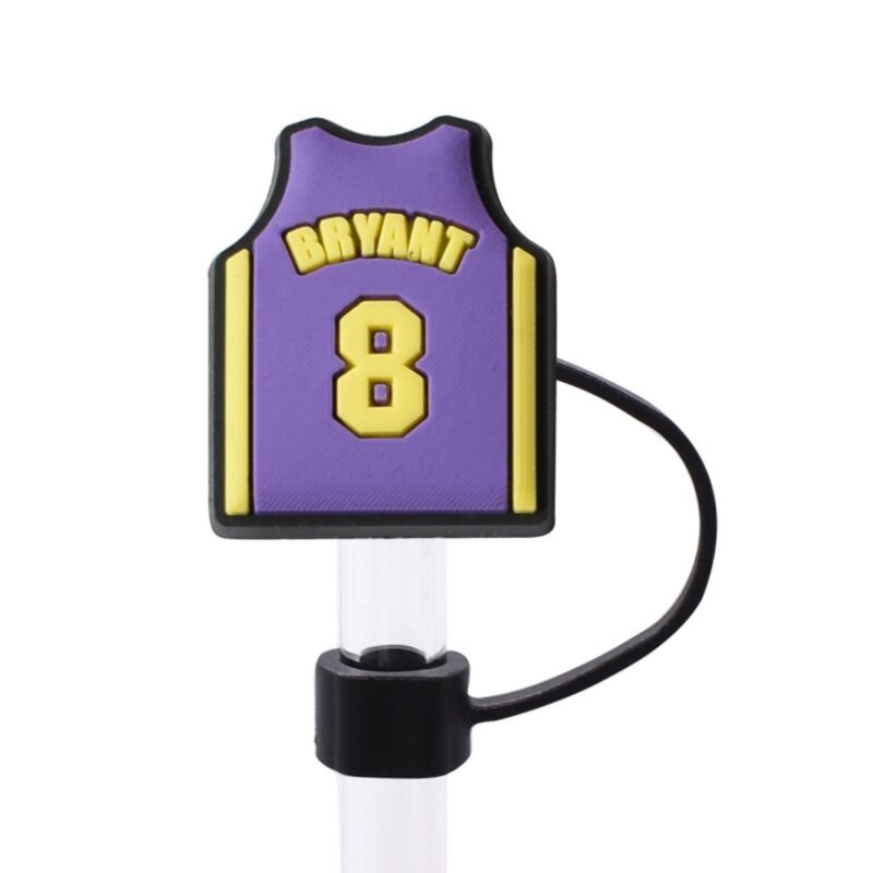 Basketball Dust Proof Straw Topper - 6
