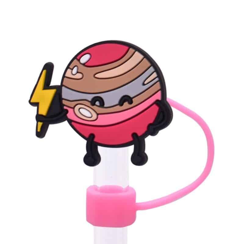 Cartoon Planet Straw Topper - 1