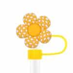 Flower Shape Dust Proof Straw Topper - 5