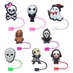 Halloween Silicone Straw Topper - 1