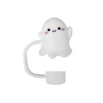 Halloween Theme Silicone Straw Topper Cover Cap - 5