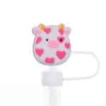 Pig Shape Dust Proof Straw Cover - 3