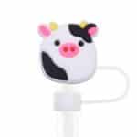 Pig Shape Dust Proof Straw Cover - 6