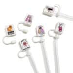 Rectangle Silicone Straw Topper - 4