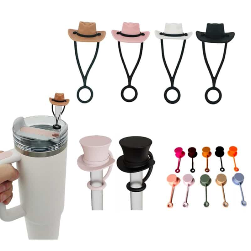 Silicone Hat Straw Cover - 1