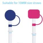 Silicone Straw Topper - 5