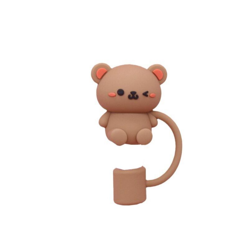 Silicone Toy Straw Cover Cap - 5