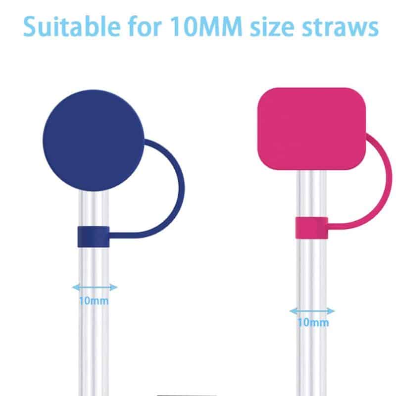 Custom Silicone Straw Topper - 1