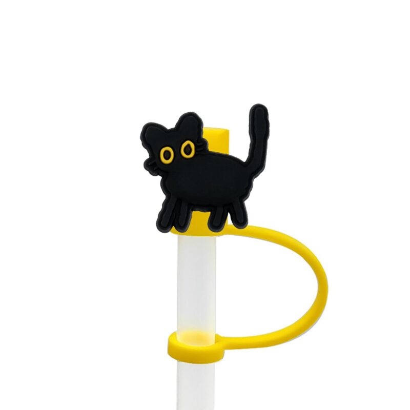 Silicone Dust Cap Straw Topper - 2