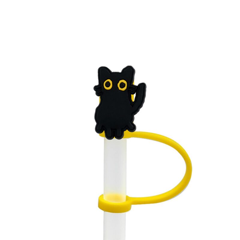 Silicone Dust Cap Straw Topper - 5