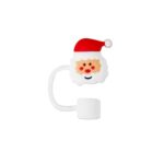 10mm Christmas Food Grade Silicone Straw Cover - 3