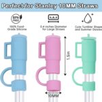 Cup Shape Silicone Straw Topper - 3