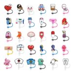 Silicone Medical Style Straw Topper (No Decoration) - 1