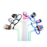 Silicone Medical Style Straw Topper (No Decoration) - 4