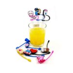 Silicone Medical Style Straw Topper (No Decoration) - 5