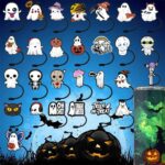 Customized Christmas Halloween Silicone Straw Cover Tumbler Topper - 2