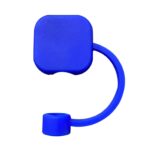 Square Silicone Straw Topper - 1