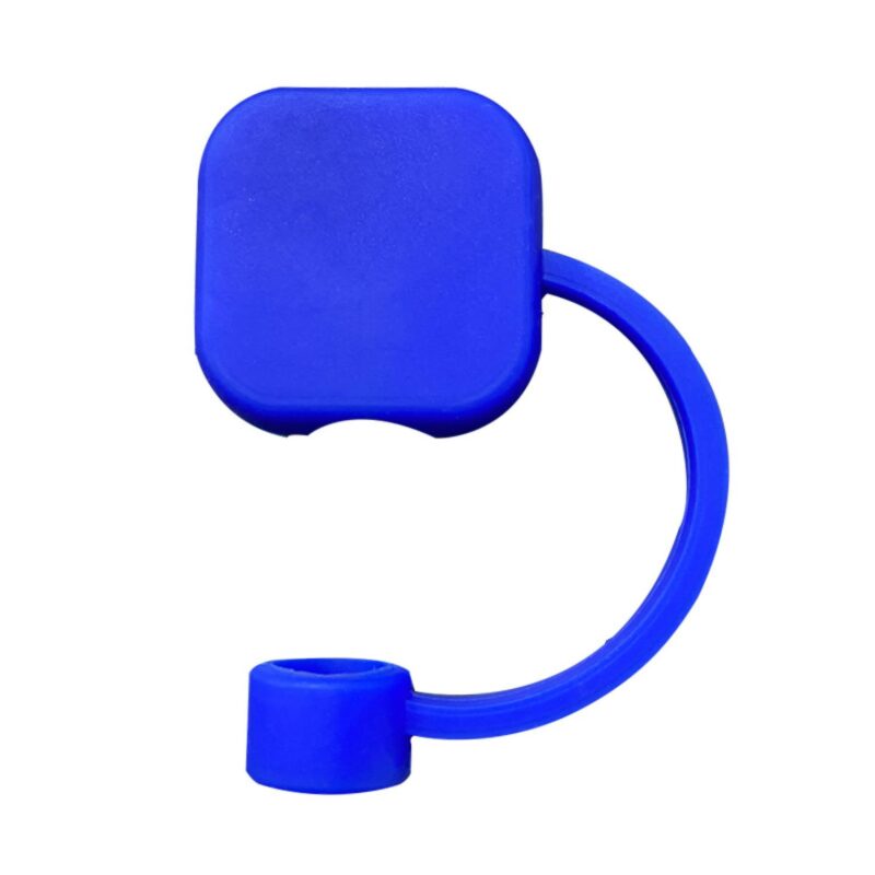 Square Silicone Straw Topper - 1