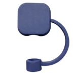 Square Silicone Straw Topper - 2