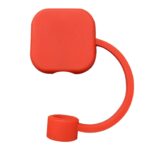 Square Silicone Straw Topper - 4