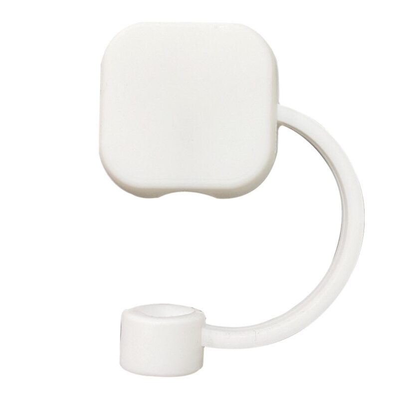 Square Silicone Straw Topper - 7