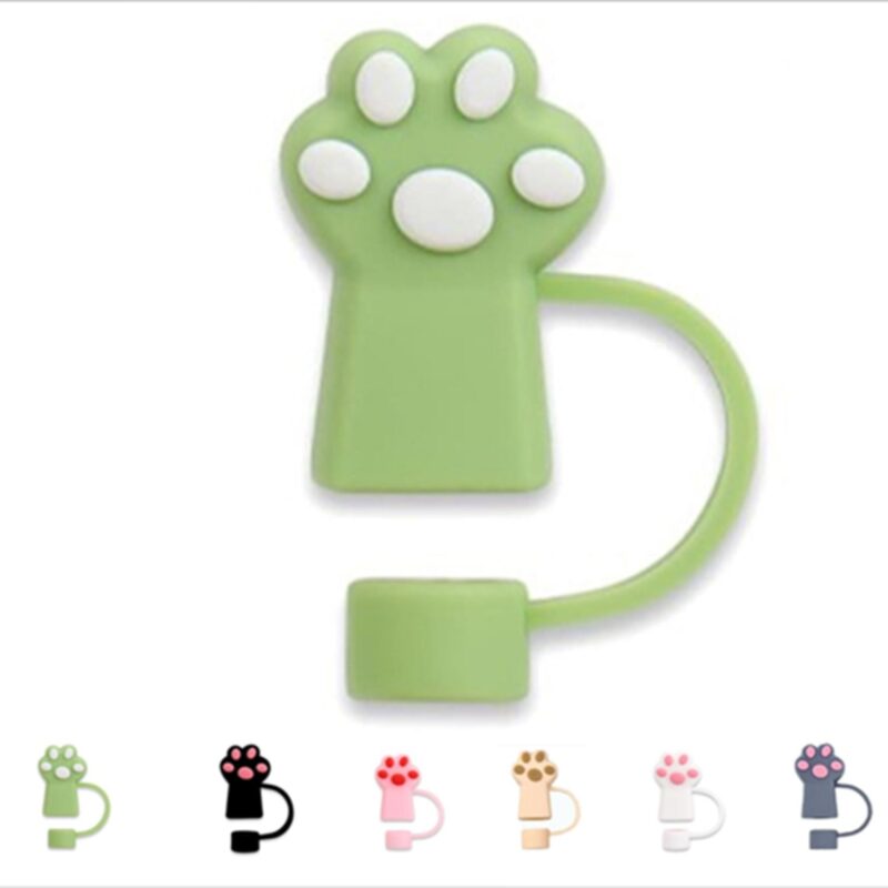 Custom Silicone Straw Topper - 1