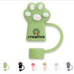 Custom Silicone Straw Topper