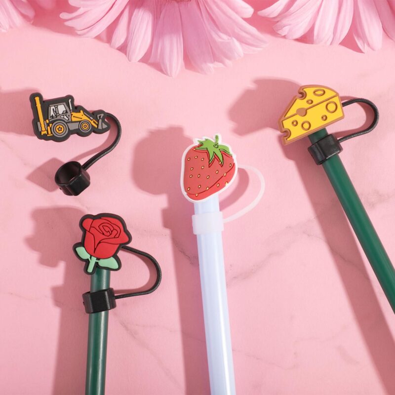 1" PVC Straw Topper - 1