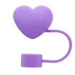 PVC Heart Straw Cover - 8