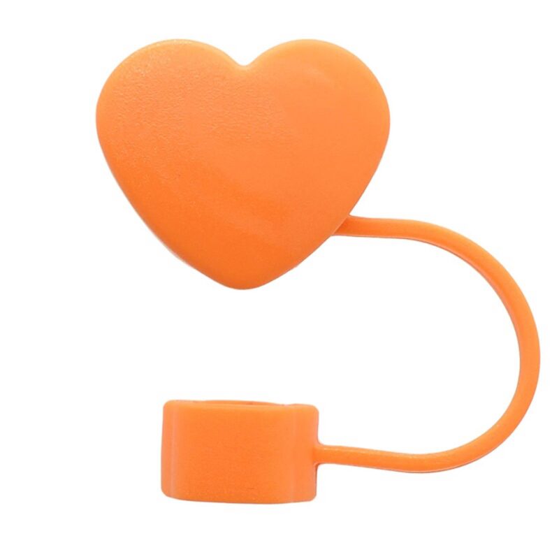 PVC Heart Straw Cover - 9
