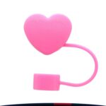 Sippa Heart-Shaped PVC Straw Topper - 7