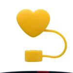 Sippa Heart-Shaped PVC Straw Topper - 9
