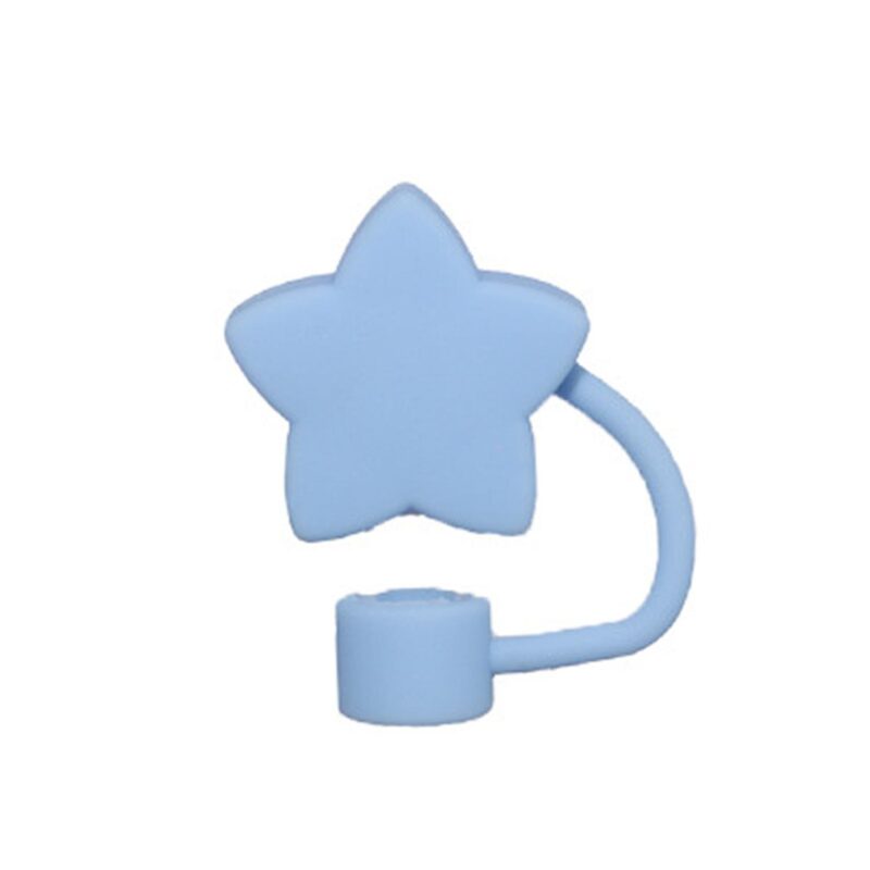 Star Silicone Straw Topper - 3