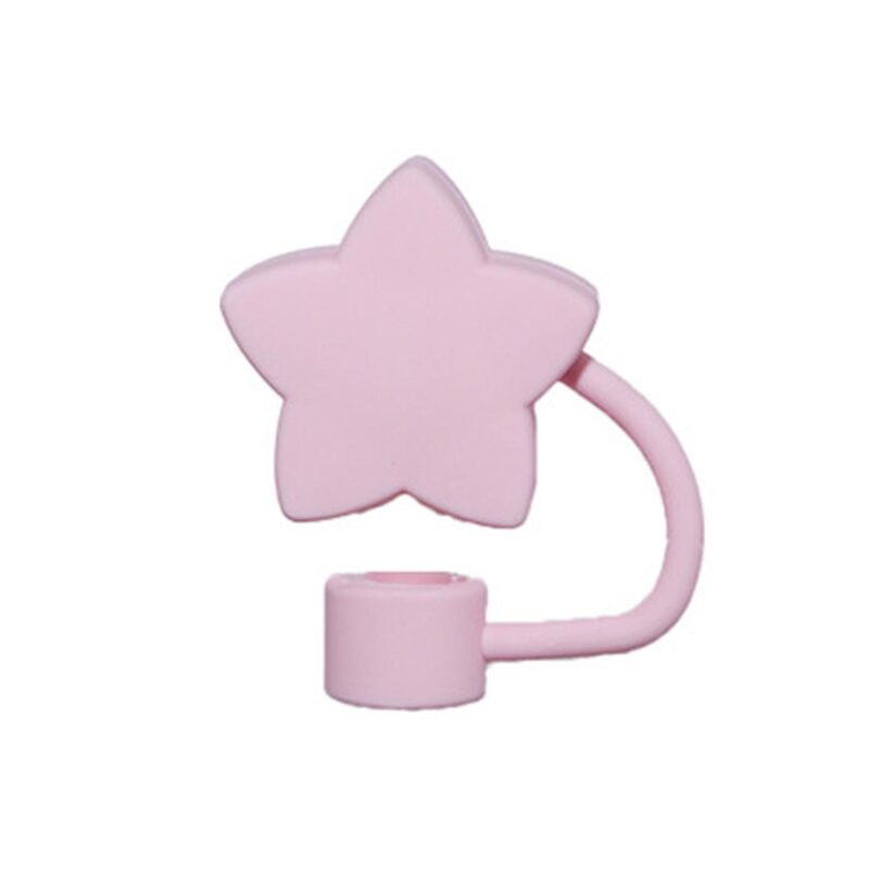 Star Silicone Straw Topper - 4