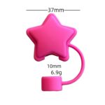 Star Silicone Straw Topper - 1
