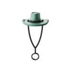 Cowboy Hat Shaped Silicone Straw Topper - 8