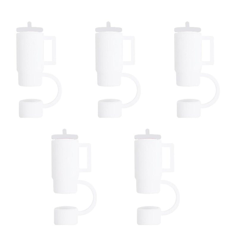 Reusable Silicone Straw Cover - 5