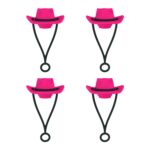 Cowboy Hat Silicone Dust-Proof Straw Topper - 2