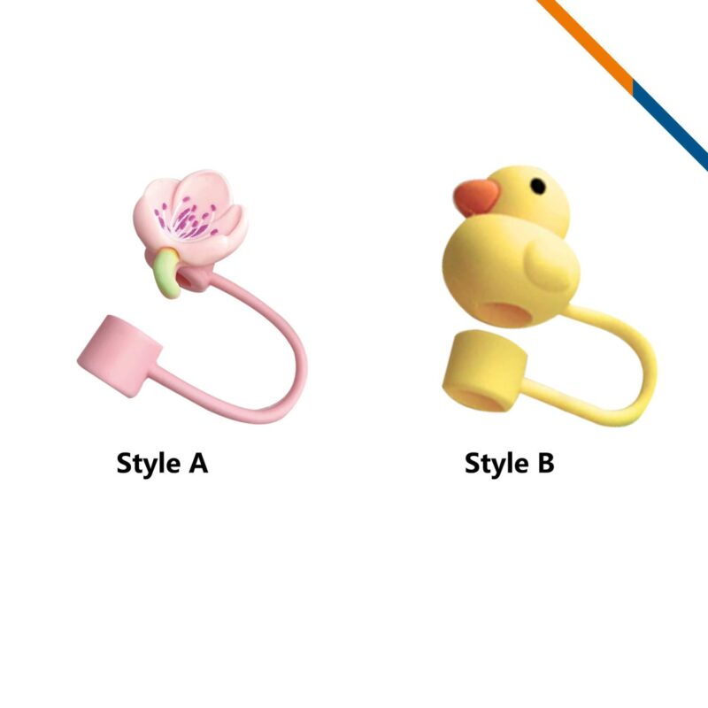 Nipfit 3D Custom Shape PVC Straw Topper - 3