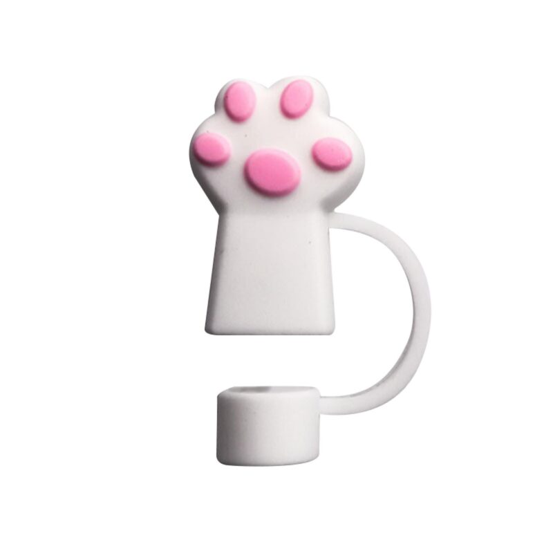 Adorable Cat Paw Straw Topper - 7