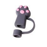 Paw Shape Straw Cover Cap - 6