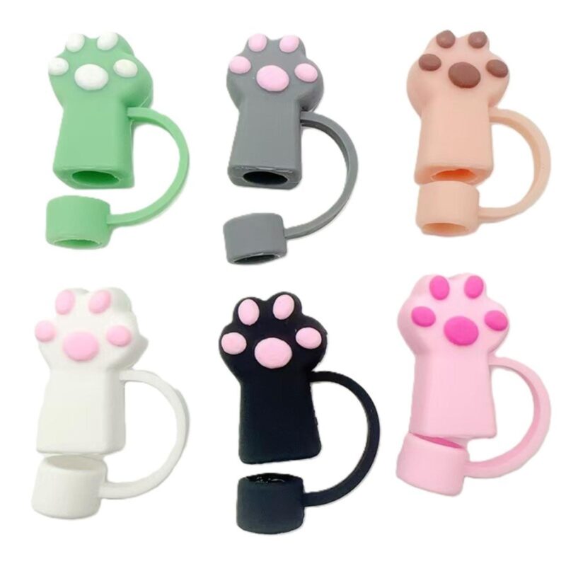 Cute Claw Shaped Straw Topper - 1
