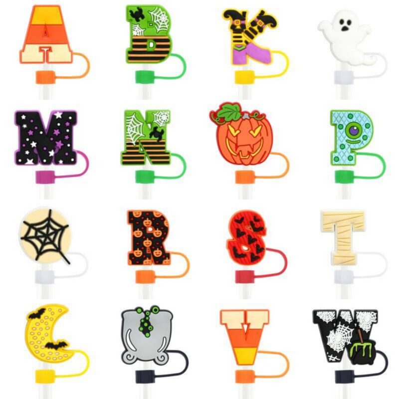 Reusable Soft Rubber Straw Topper