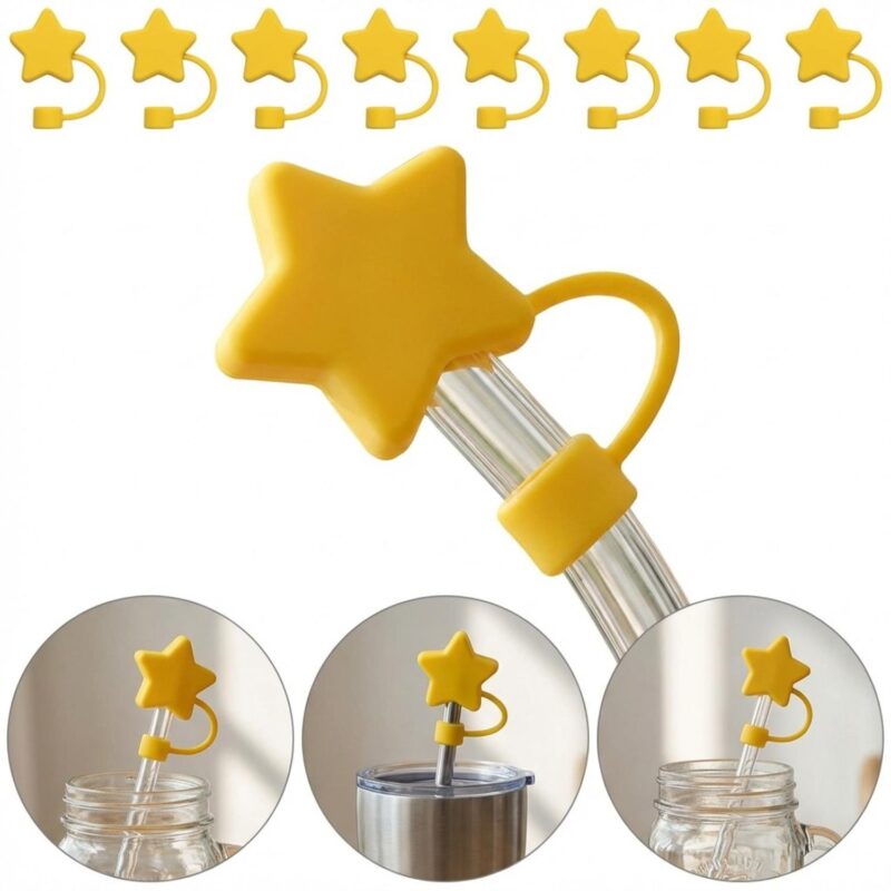 Silicone Straw Topper - 1